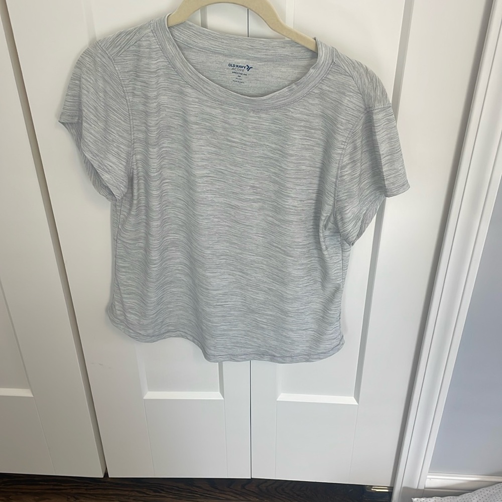 Oldnavy, new athletic tshirt, gray, women’s xs